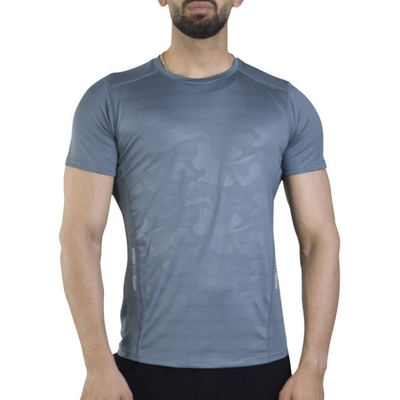 تیشرت ورزشی مردانه رانینگ مدل LS-R253 چریکی فیلی