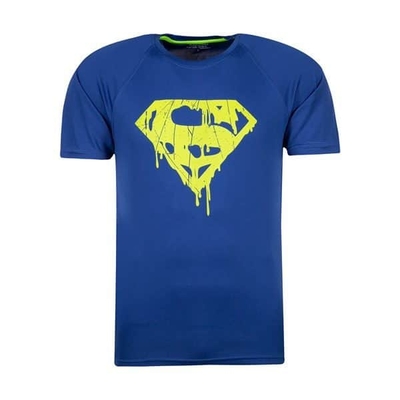 تیشرت ورزشی مردانه سوپرهیرو طرح سوپرمن مدل BY