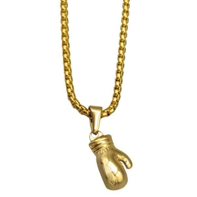 گردنبند استیل مدل دستکش بوکس ۷۸۰۱۵