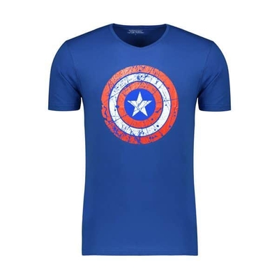 ‫‫تیشرت ورزشی مردانه سوپرهیرو مدل PY-987 طرح کاپیتان آمریکا