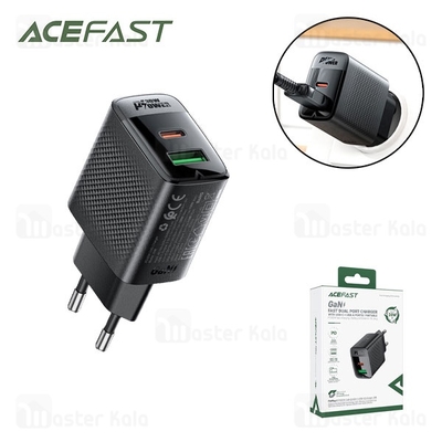 شارژر دیواری ایس فست ACEFAST A98 PD30W GaN Fast Charger توان 30 وات