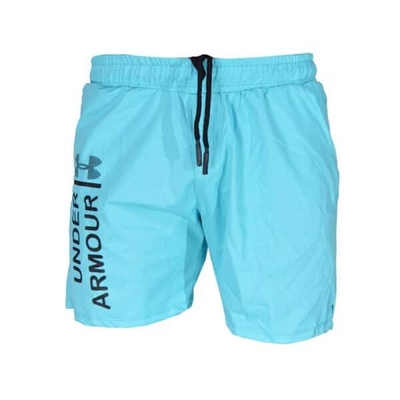 ‫‫‫شلوارک ورزشی مردانه آندر آرمور مدل PB-SH24 فیروزه ای