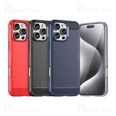 قاب فیبر کربنی آیفون Apple iPhone 16 Pro Rugged Armor Fiber Carbon