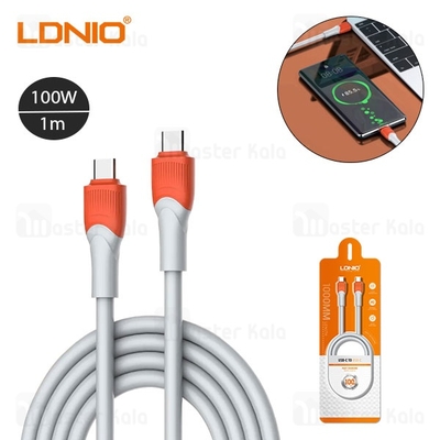 کابل Type-C به Type-C الدینیو Ldnio LC601c طول 1 متر توان 100 وات