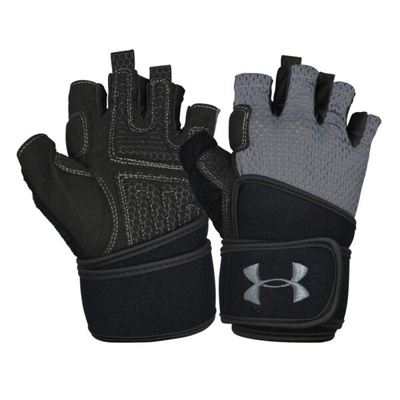 دستکش بدنسازی مردانه آندر آرمور GNV طوسی
