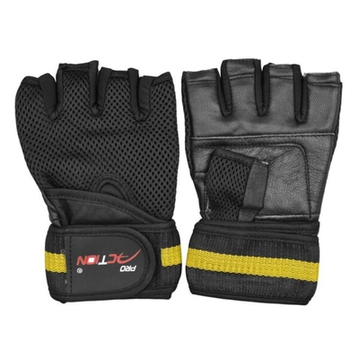 دستکش ورزشی مردانه اکشن مدل PRO-1410 مشکی