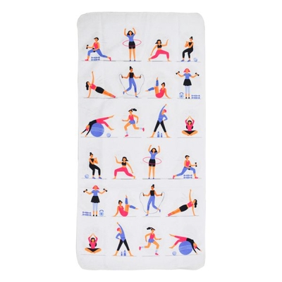 حوله ورزشی مدل Aerobic-403M0645 ابعاد ۱۰۰ در ۴۸ سانتی متر