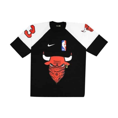 تیشرت لانگ اسپرت شیکاگو بولز مدل Spl-Scarf 23 مشکی