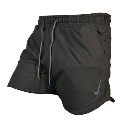 شلوارک ورزشی مردانه نایکی مدل MuB-123 زیتونی