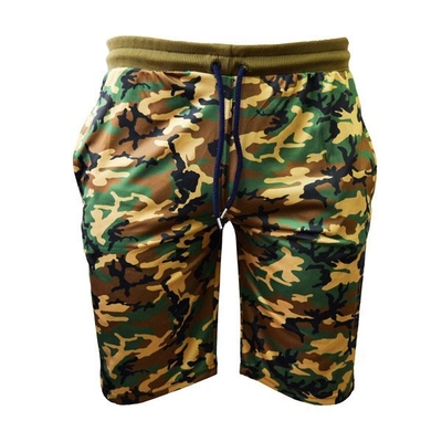 شلوارک ورزشی مردانه Super Dry چریکی قهوه‌ای