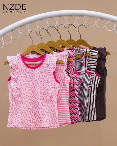 تاپ طرح دار دخترانه CUTE NZDE