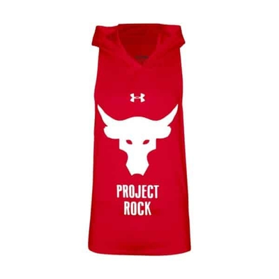 رکابی کلاهدار ورزشی مردانه آندر آرمور مدل PY-ProJect راک قرمز