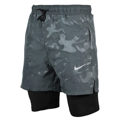 شلوارک کشاله دار ورزشی مردانه نایک مدل ۹۰۰۷ چریکی طوسی