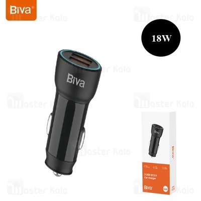 شارژر فندکی بیوا Biva CC-33 USB QC3.0 Car Charger توان 18 وات