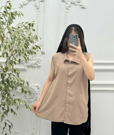 بلوز حلقه ای نخی 3039