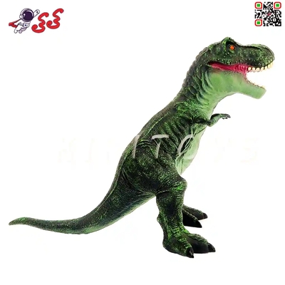 اسباب بازی دایناسور تیرکس سبز بزرگ DINOSAUR ANIMAL X056