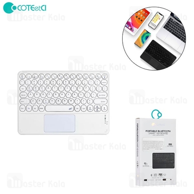 کیبورد بلوتوثی کوتتسی Coteetci 64002 دارای تاچ پد