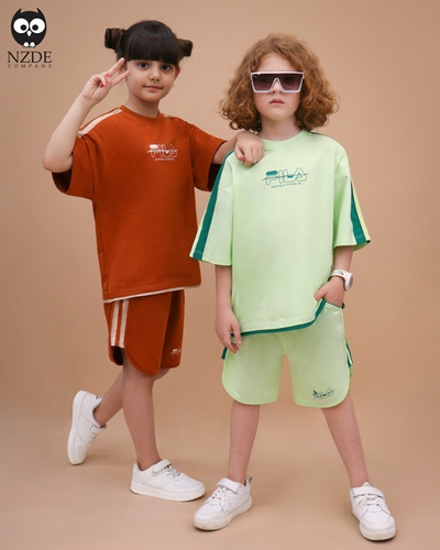 تیشرت شلوارک بگ استایل NZDE FILA