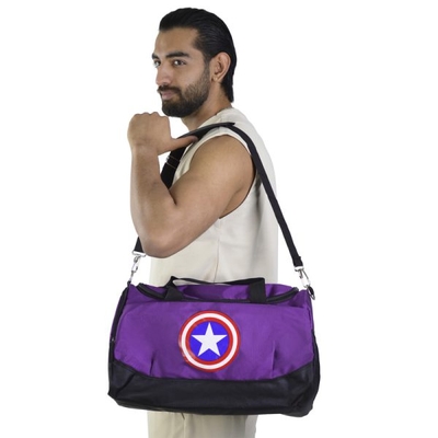 ساک ورزشی سوپرهیرو مدل ۸۴ طرح کاپیتان آمریکا