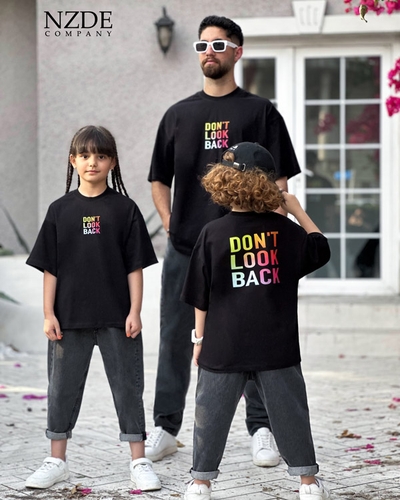 تیشرت ست خانوادگی Dont Lock Back NZDE