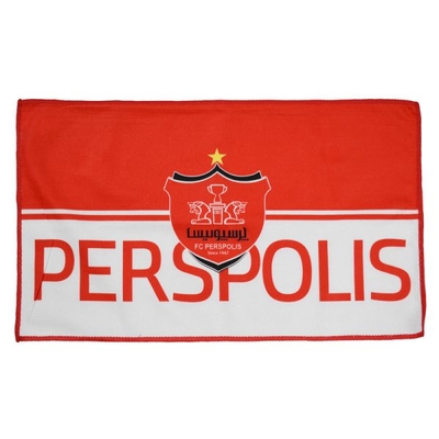 حوله ورزشی پرسپولیس مدل ۴۰۳M0585 ابعاد ۴۸ در ۲۹ سانتی متر