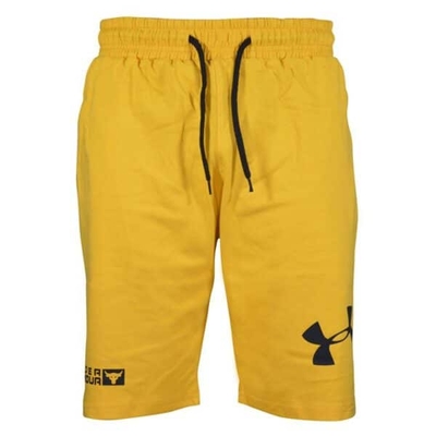 شلوارک ورزشی مردانه آندر آرمور مدل ROCK-MUB 0544 زرد
