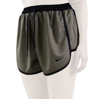 شلوارک ورزشی زنانه نایک مدل Dri Fit-4B0163 خاکی
