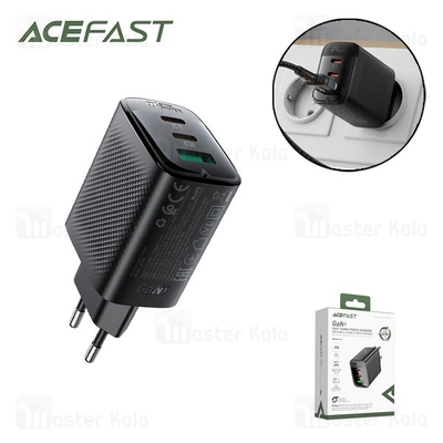 شارژر دیواری ایس فست ACEFAST A108 PD67W GaN Fast Charger توان 67 وات