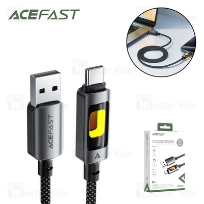 کابل Type-C ایس فست ACEFAST C21-04 طول 1.2 متر شدت جریان 3 آمپر