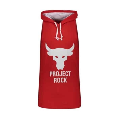 رکابی کلاهدار ورزشی مردانه آندر آرمور مدل PY-PROJECT ROCK BAND قرمز