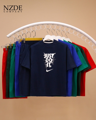 تیشرت شلوارک بگ استایل NZDE Just Do It