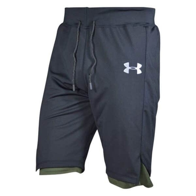شلوارک کشاله دار ورزشی مردانه آندر آرمور مدل PB-1399 یشمی