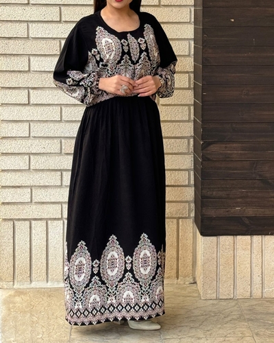ساحلی بیگ سایز طرح اندونزی آینه 6119
