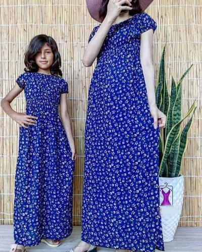 پیراهن ساحلی بچگانه گلریز 4158