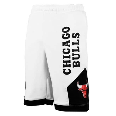 شلوارک ورزشی مردانه شیکاگو بولز مدل PY-Triangle 1F010 سفید