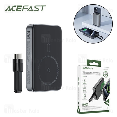 پاوربانک وایرلس 10000 مگ سیف ایس فست ACEFAST M10 توان 30 وات