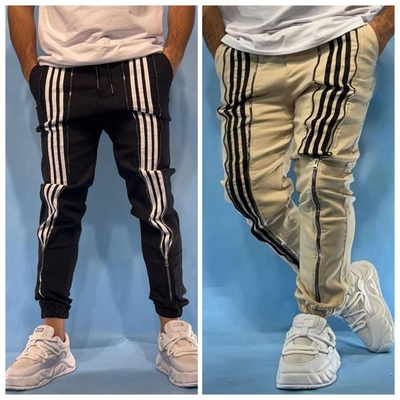 شلوار مردانه جلو زیپ Star مدل 3567