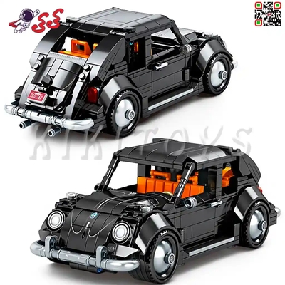 لگو ماشین فولکس واگن بیتل Volkswagen Beetle برند اس وای SEMBO BLOCK 701809