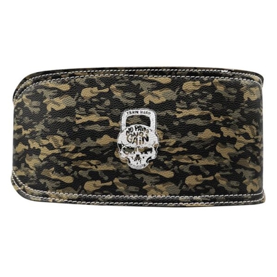 کمربند بدنسازی اسکلتی مدل GDS-kettlebell سگکی چریکی قهوه ای