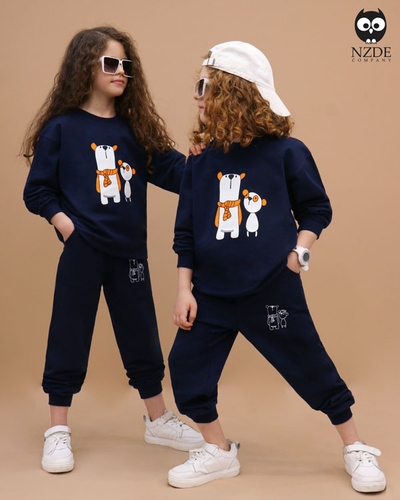 بلوز شلوار بگ استایل خرس قطبی NZDE