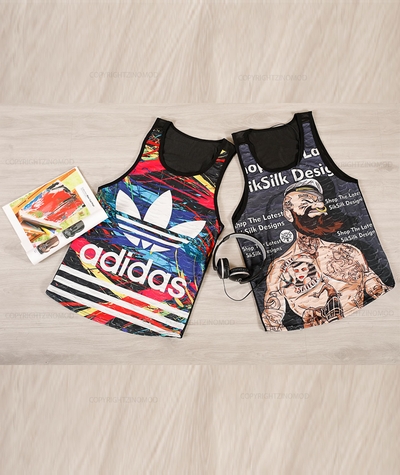 دو عدد رکابی adidas&Silk مدل 1054