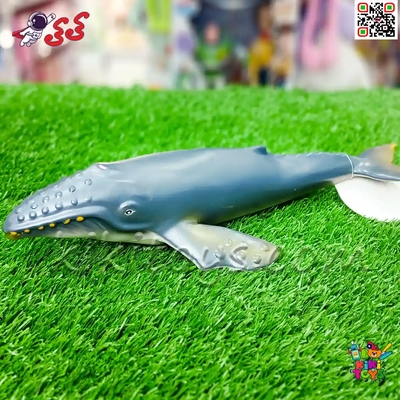 فیگور نهنگ اسباببازی حیوانات دریایی برند UCOK سیلیکونی نرم