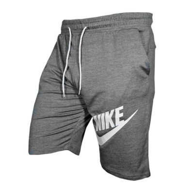 شلوارک ورزشی مردانه نایک مدل MuB-107 طوسی روشن