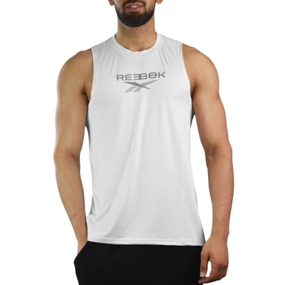 رکابی ورزشی مردانه ریباک مدل mub-111 سفید