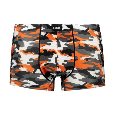 شورت پادار مردانه کولسی مدل ۱K605 چریکی نارنجی