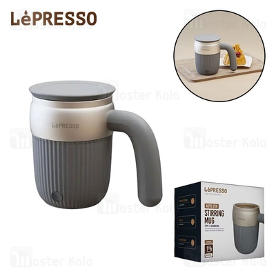 ماگ همزن دار لپرسو LePresso Auto Magnetic Stirring Mug LPCFFM0026 ظرفیت 0.45 لیتر
