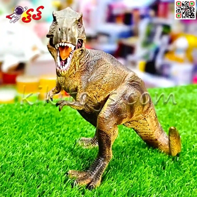 فیگور حیوانات مدل دایناسور تیرکس قهوه ای Tyrannosaurus Rex 5013