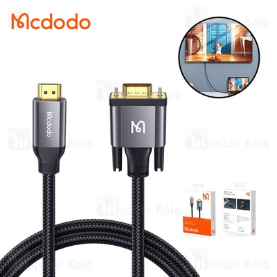 کابل HDMI به VGA مک دودو Mcdodo CA-7770 HDMI To VGA Convertor Cable 2M HD طول 2 متر