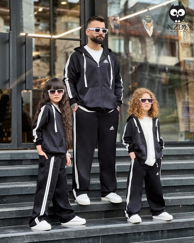 ست خانوادگی سویشرت شلوار غواصی adidas NZDE