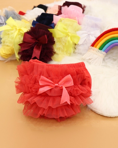 شورت پاپیون توری